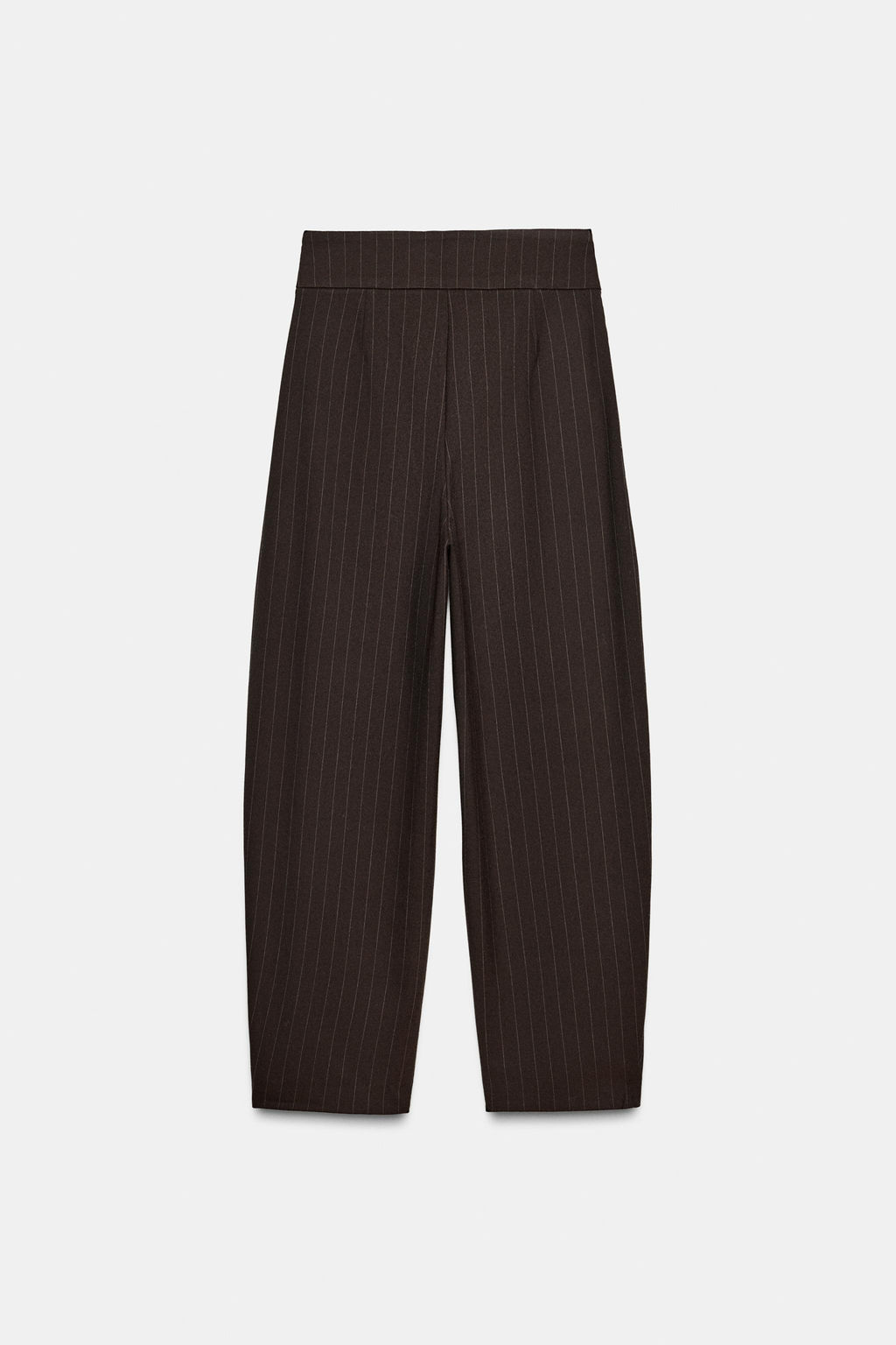BALLOON TROUSERS WITH STRIPES AND PLEATS - Zara фото 8