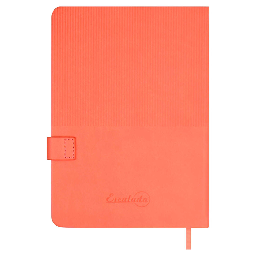 Ежедневник недатированный ESCALADA, А6+, 120 л., арт. 67271/ 20 ВИННЕР КОРАЛЛОВЫЙ