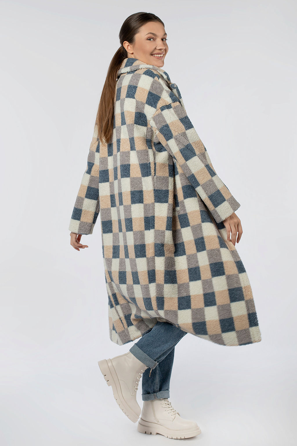 Пальто женское демисезонное - El podio фото 2