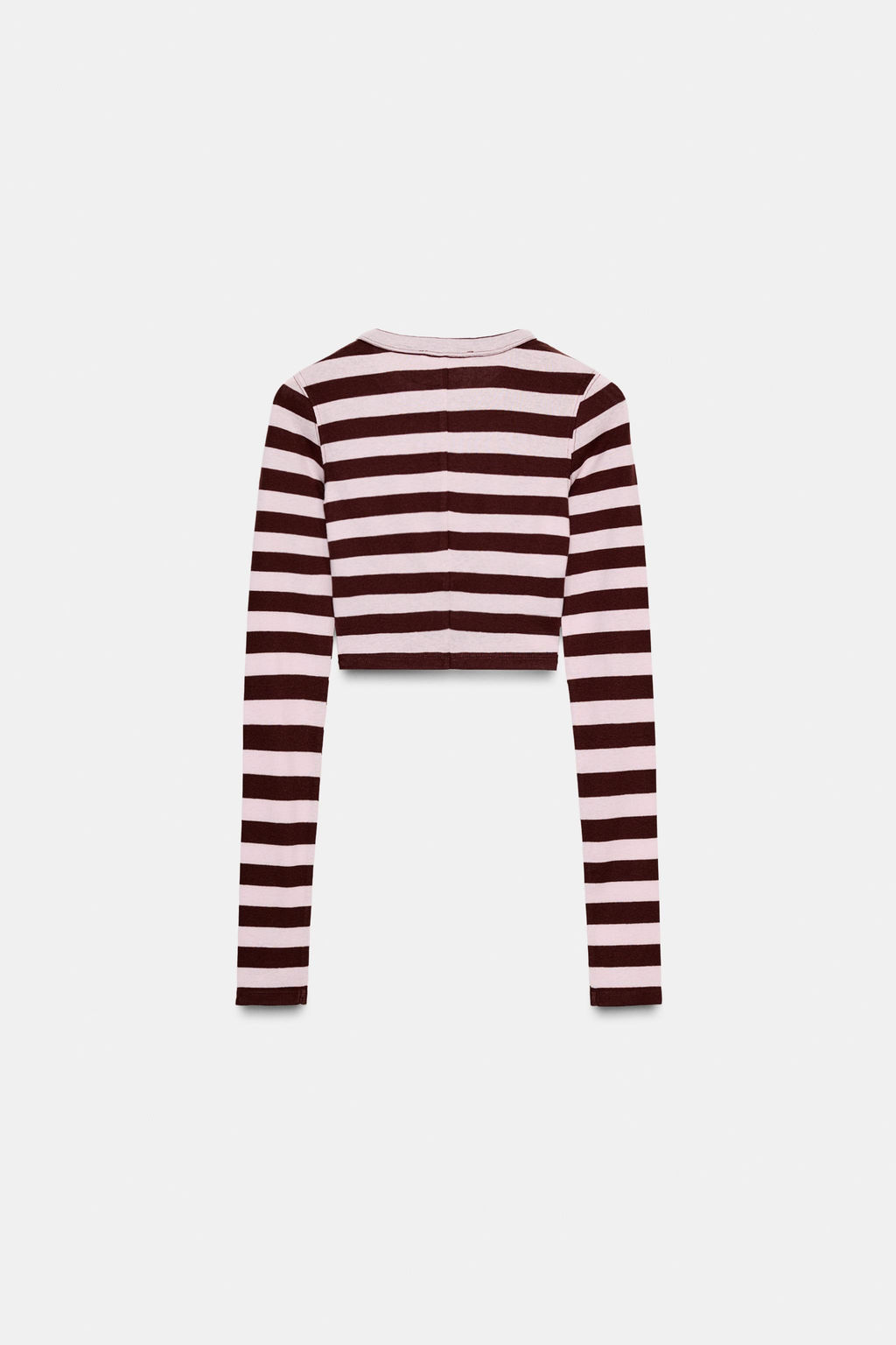 STRIPED CROP TOP - Zara фото 13