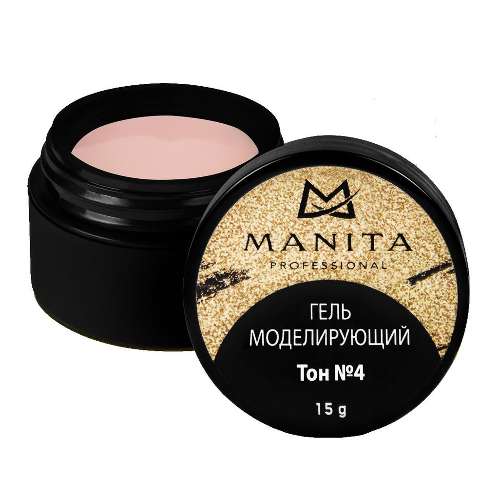Manita Professional Однофазный моделирующий гель для наращивания №4, 15 г MP110142  фото 2