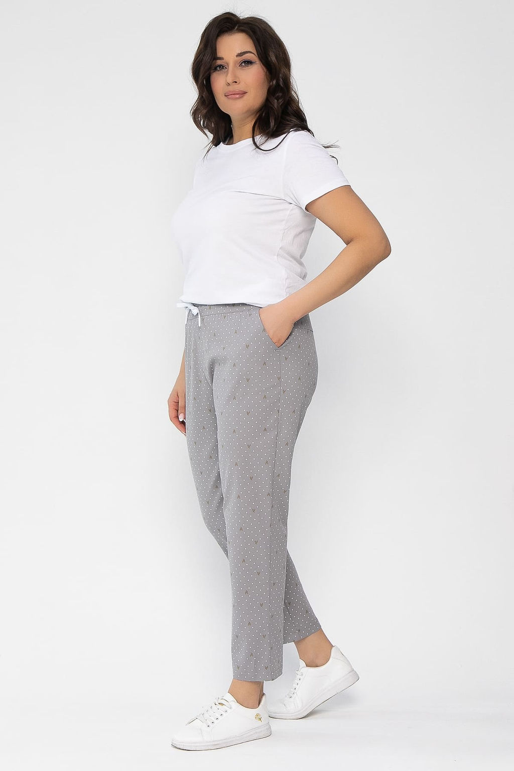 Брюки Мэйзи (серые) Б13420-8М - Lt collection фото 8