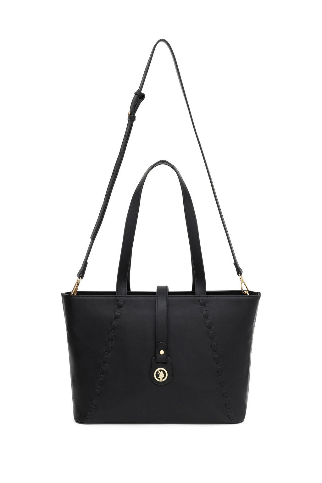 U. S. Polo Assn / Женская черная сумка - U.s. polo assn фото 4