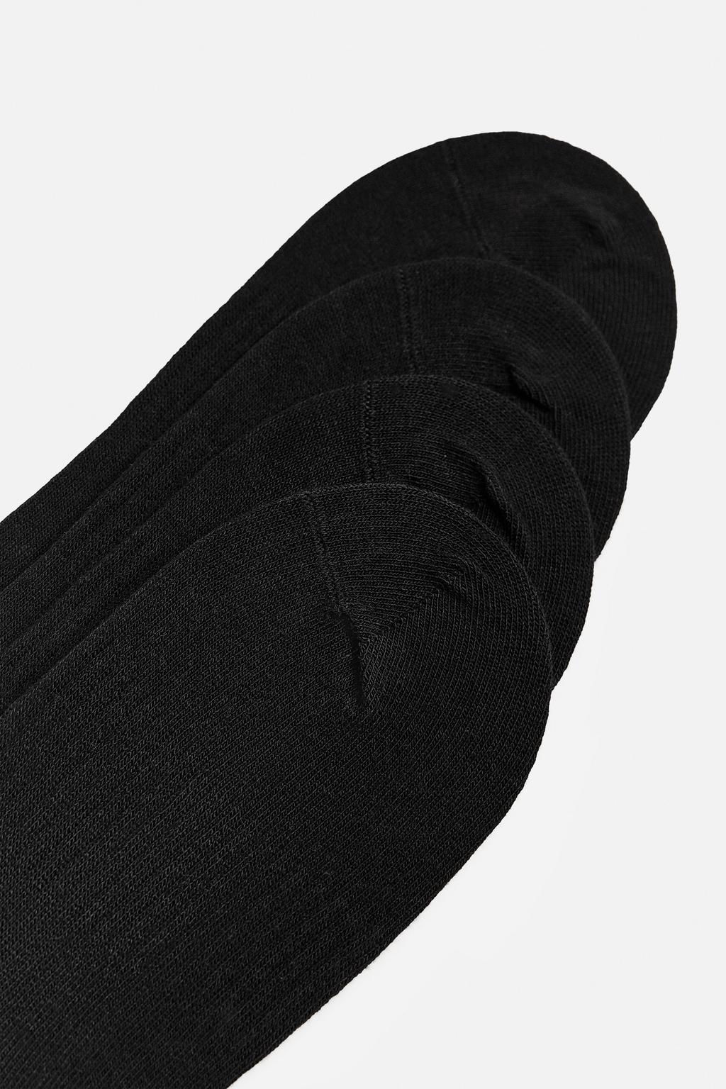 4-PACK OF NO-SHOW SOCKS - Zara фото 4