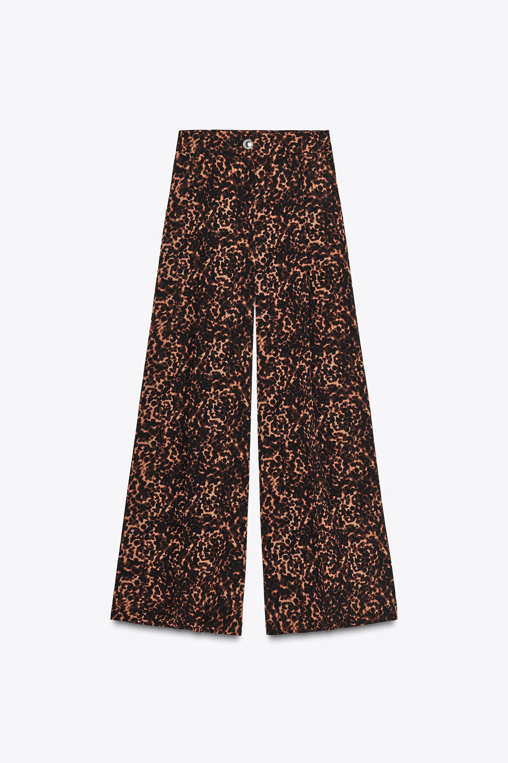 ANIMAL PRINT PALAZZO TROUSERS