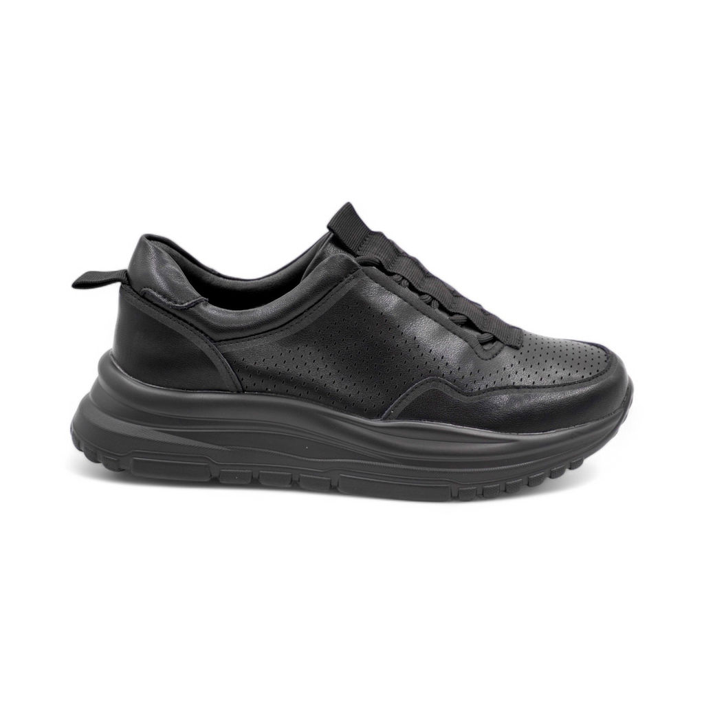 Кроссовки из натуральной кожи PDL250-5 черные - Sport фото 2