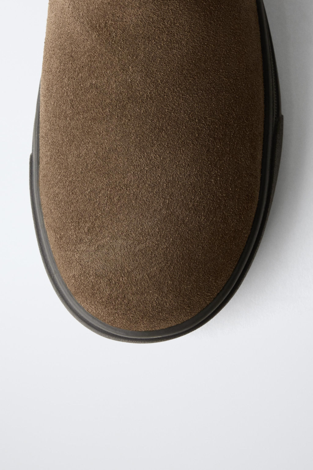 SPLIT SUEDE CHELSEA ANKLE BOOTS - Zara фото 6