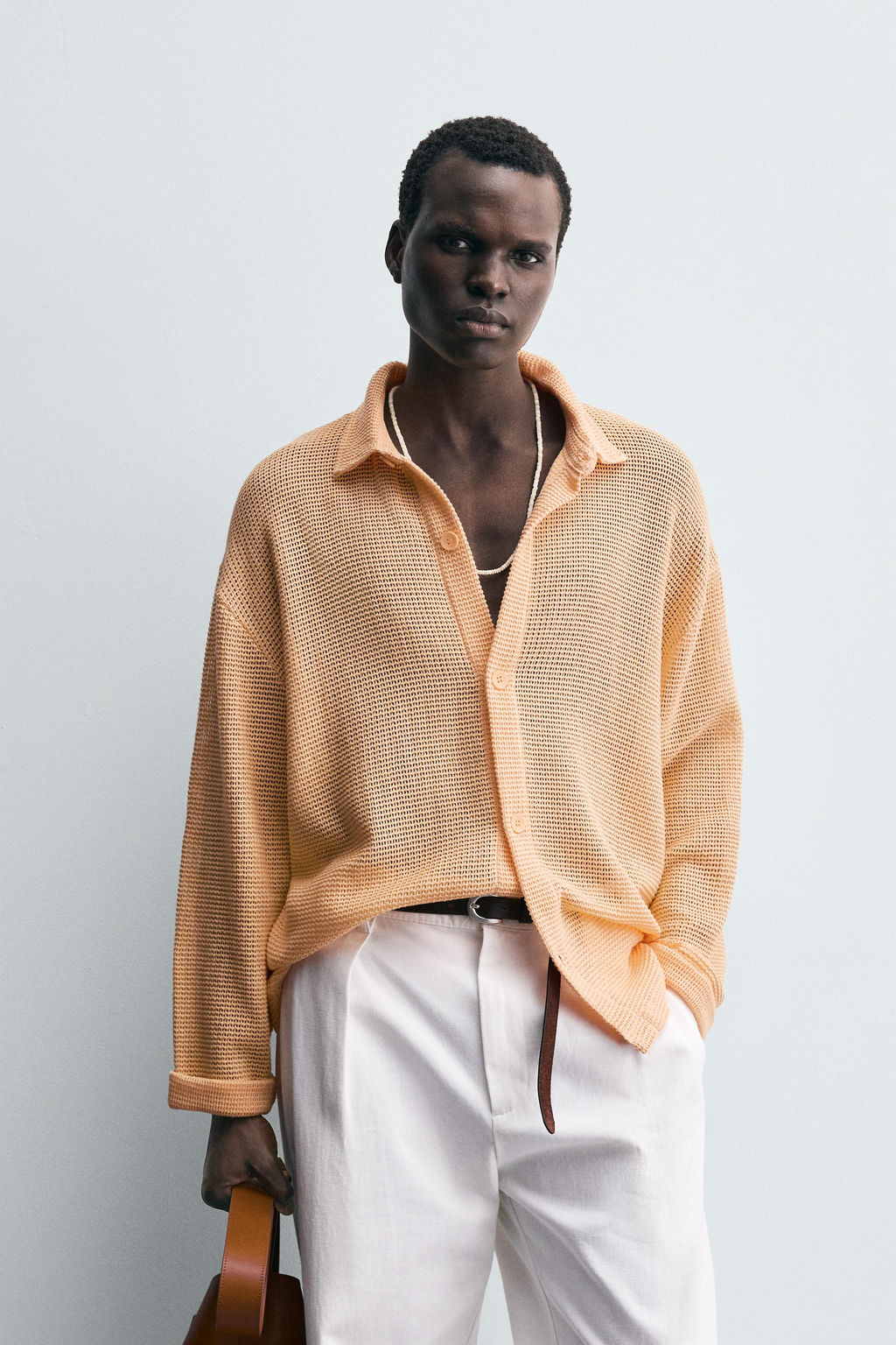 OPEN WEAVE SHIRT - Zara фото 2