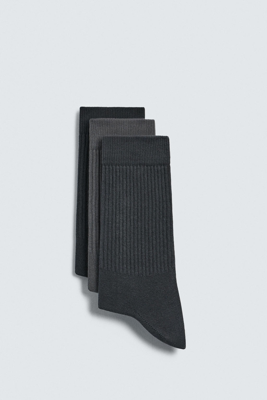 PACK OF 3 RIBBED SOCKS
