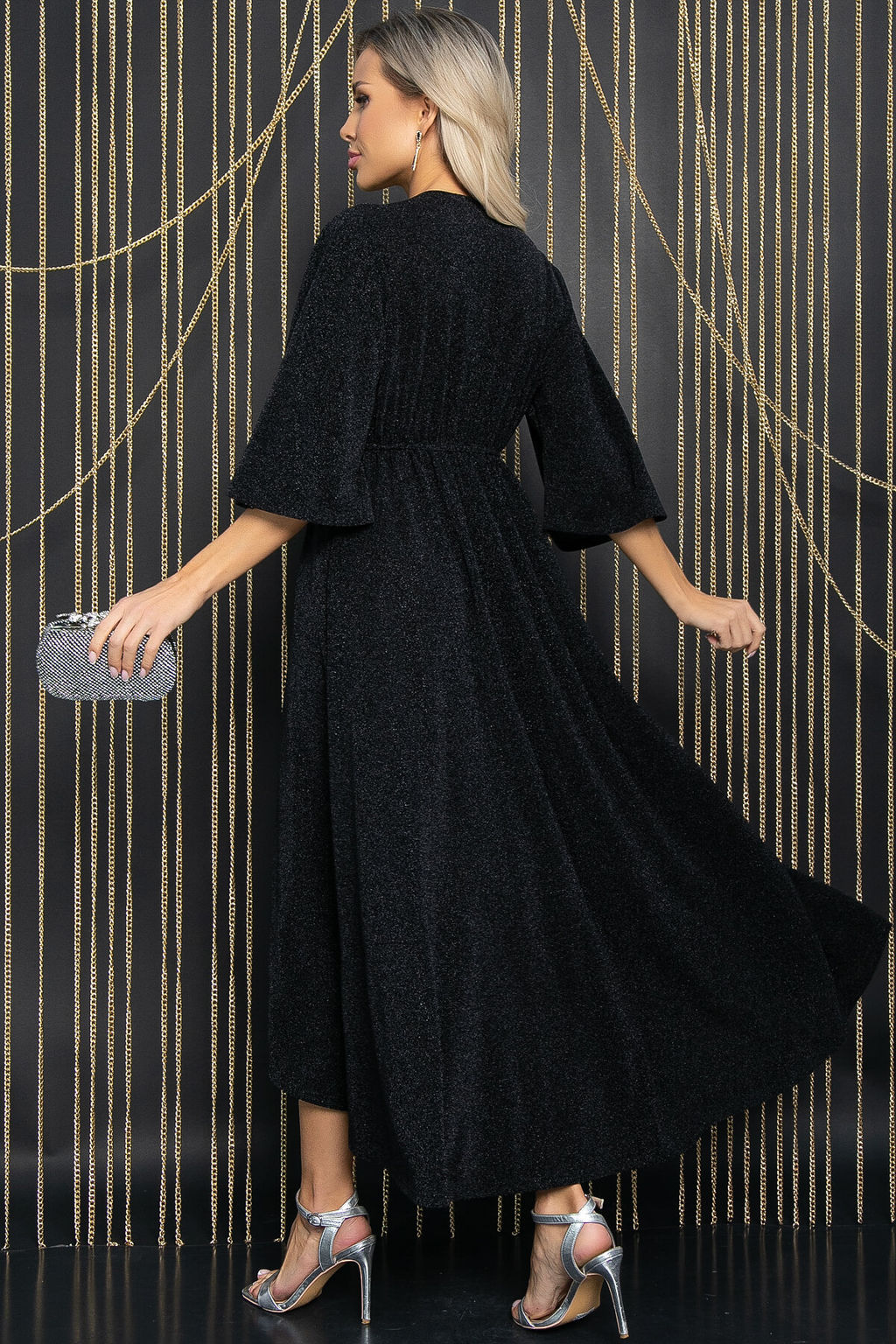 Платье Твой лучший вечер (черное) П11910