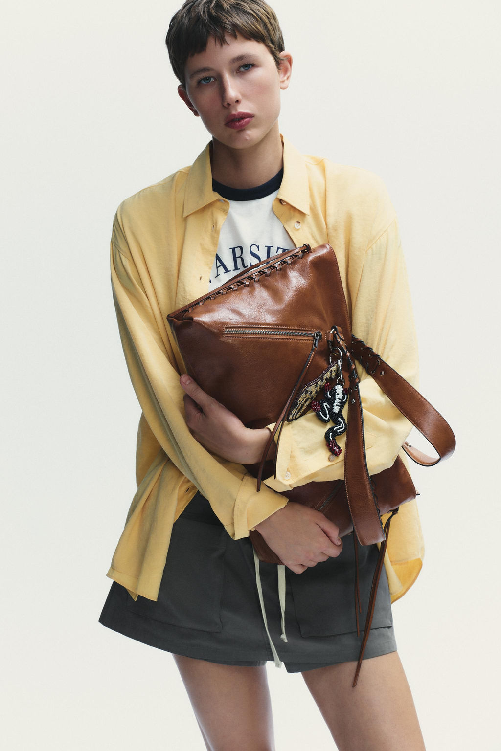 FRINGED SHOPPER - Zara фото 2