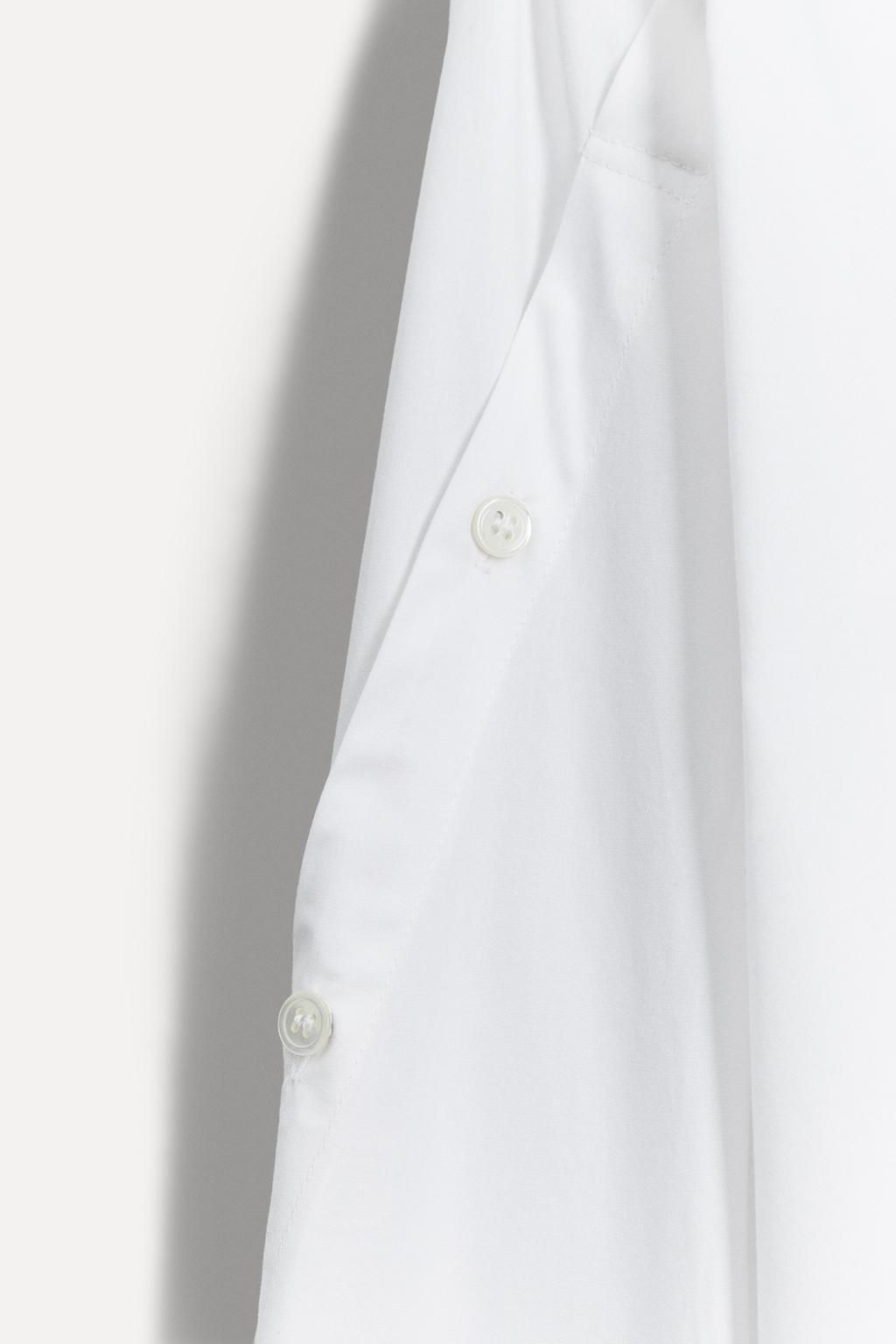 CONTRAST POPLIN SHIRT 50TH ANNIVERSARY - Zara фото 5