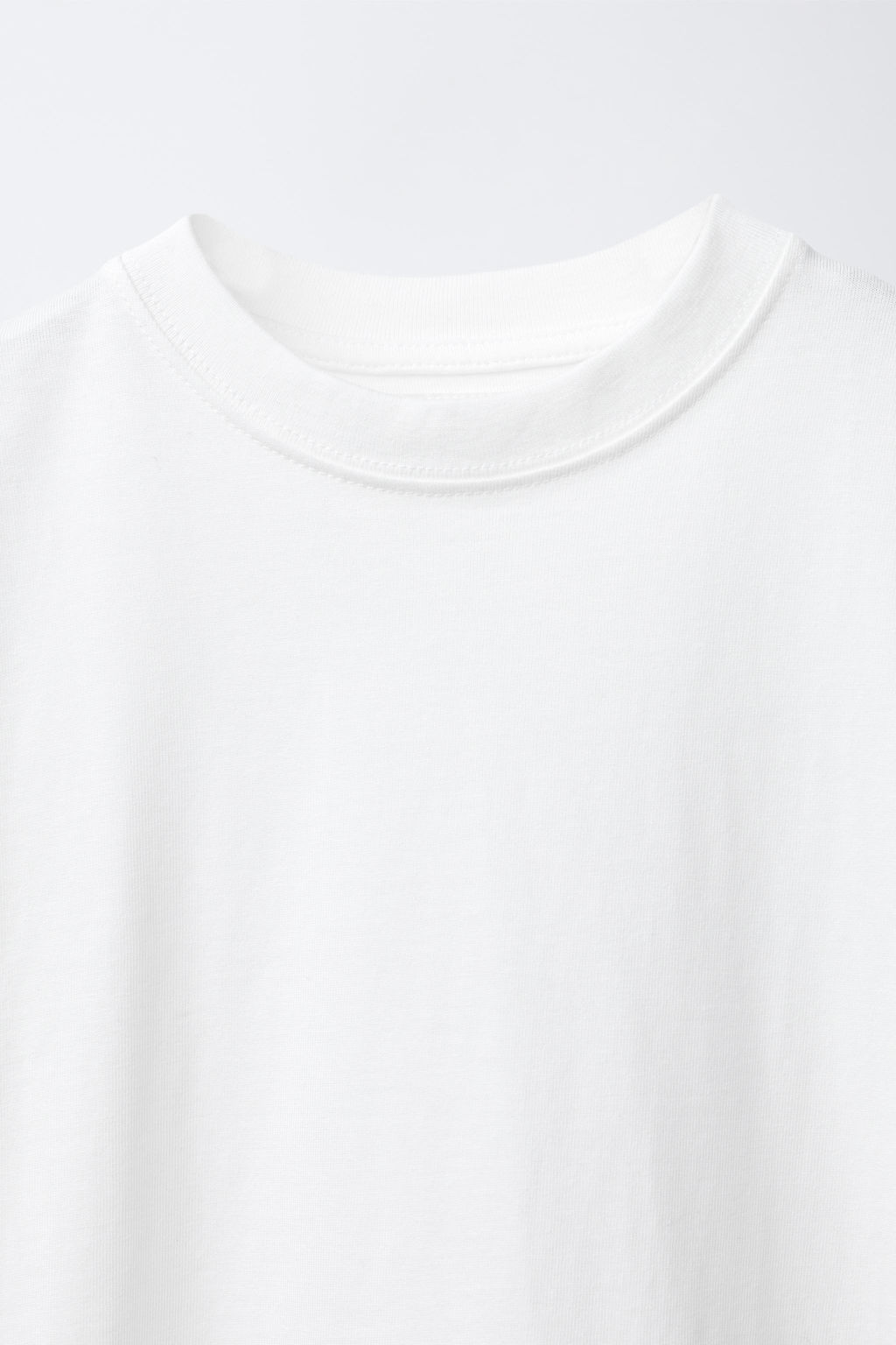 Футболка Zara Basic Medium Weight белая