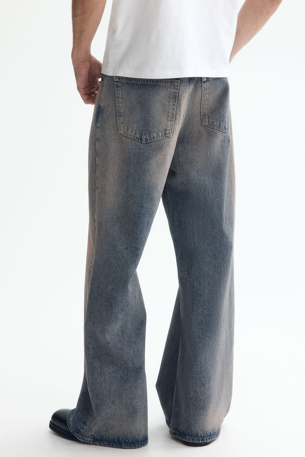 Loose Bootcut Jeans - H&m фото 6
