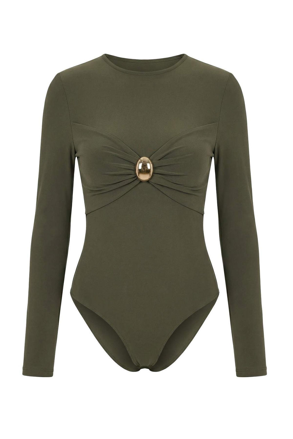 Bordo Aksesuar Detayl? Buzgulu Alttan C?tc?tl? Party Body TPRSS26BD00006 - Trendyolmilla фото 3