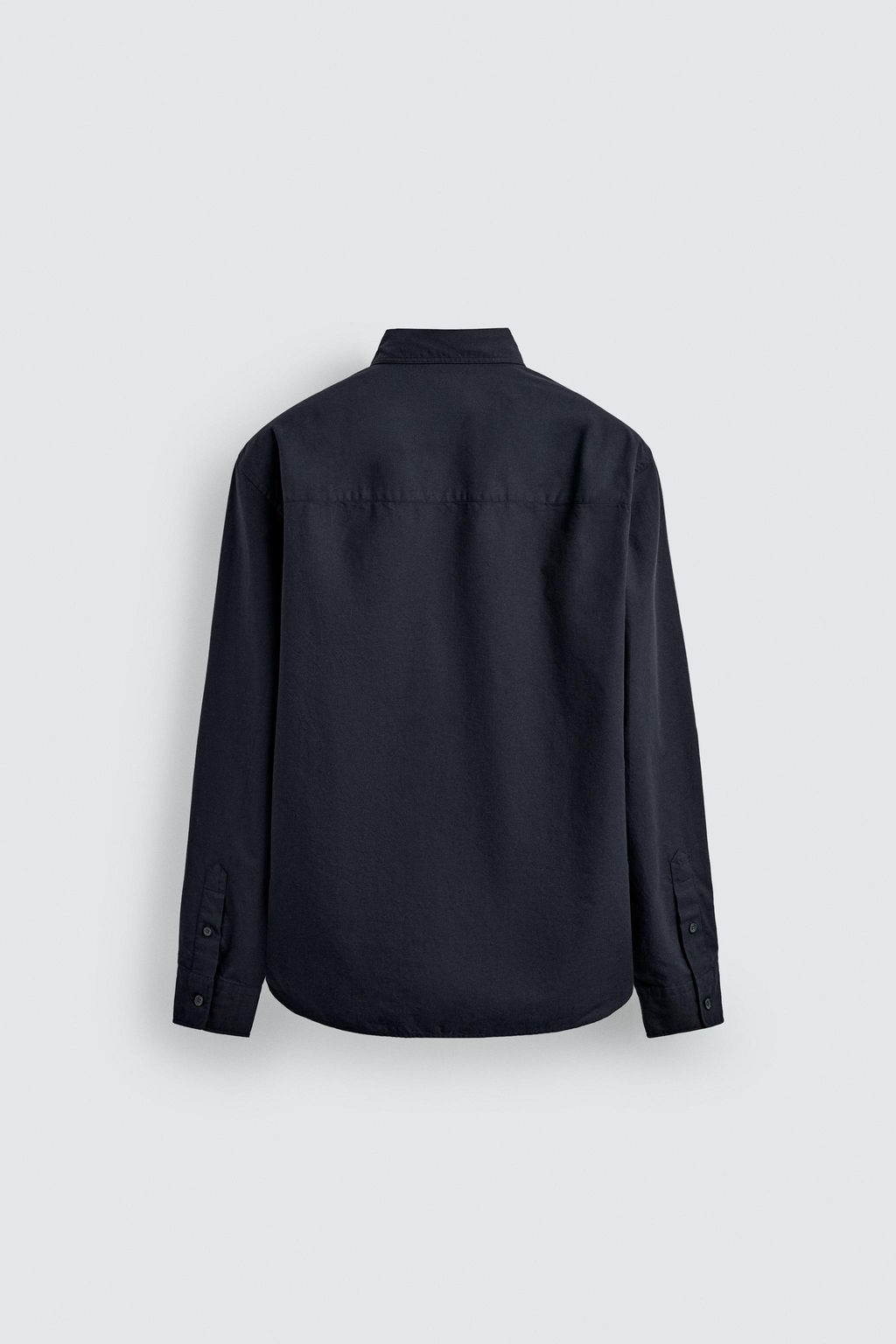 CAMISA ALGOD?N SOFT / Marino - Zara фото 7