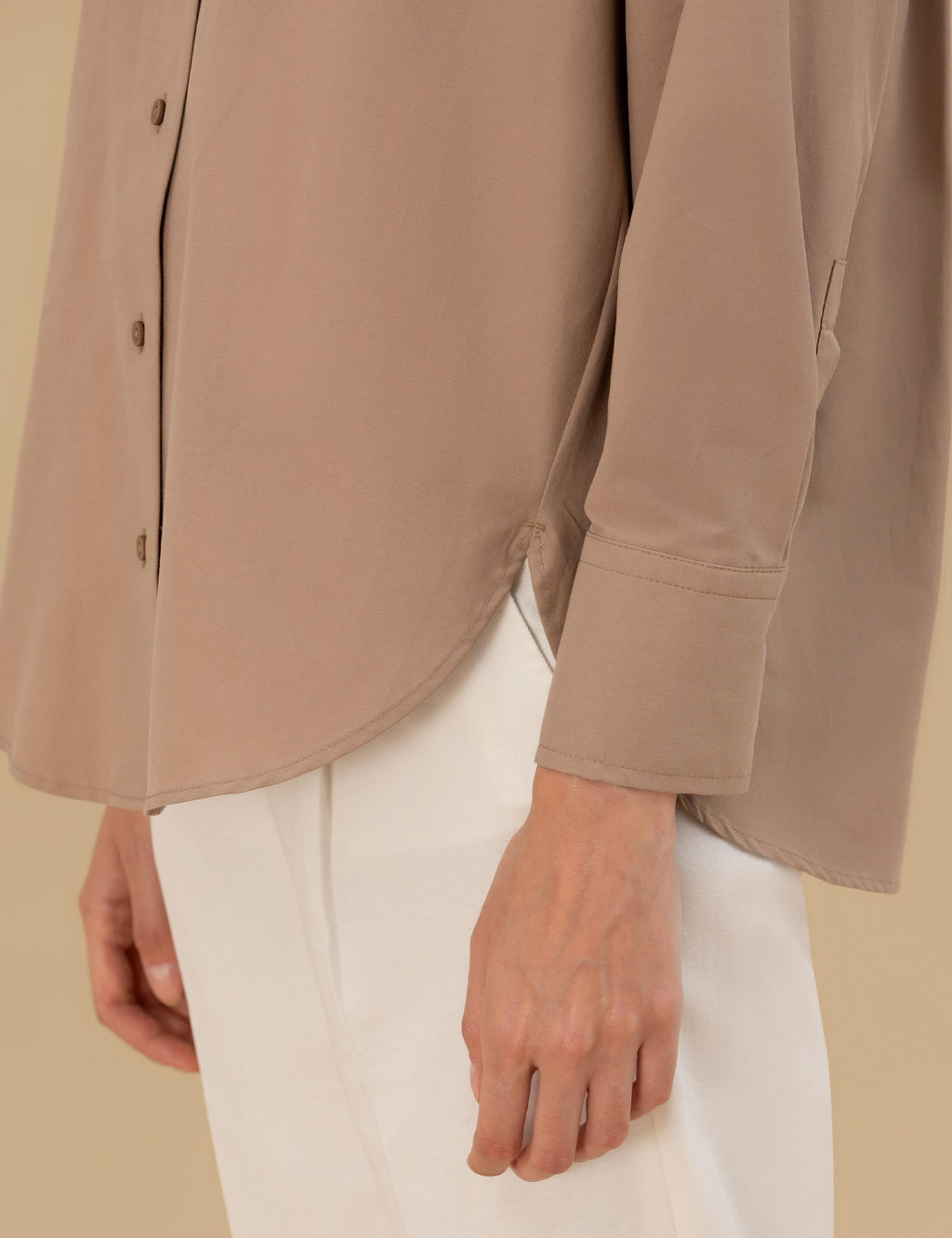 Camel Oversize Uzun Kollu G_mlek - Pierre cardin фото 7