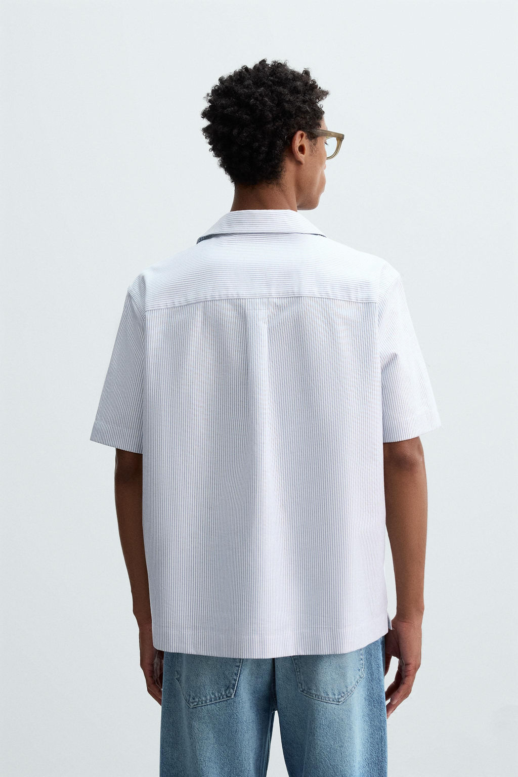 STRIPED OXFORD SHIRT - Zara фото 11