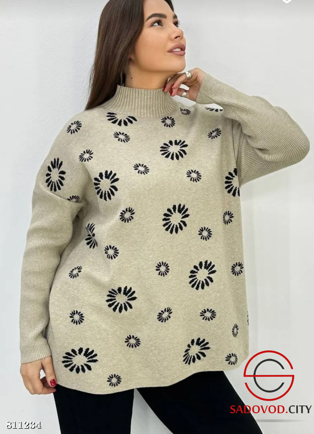 Кофта женская с принтом