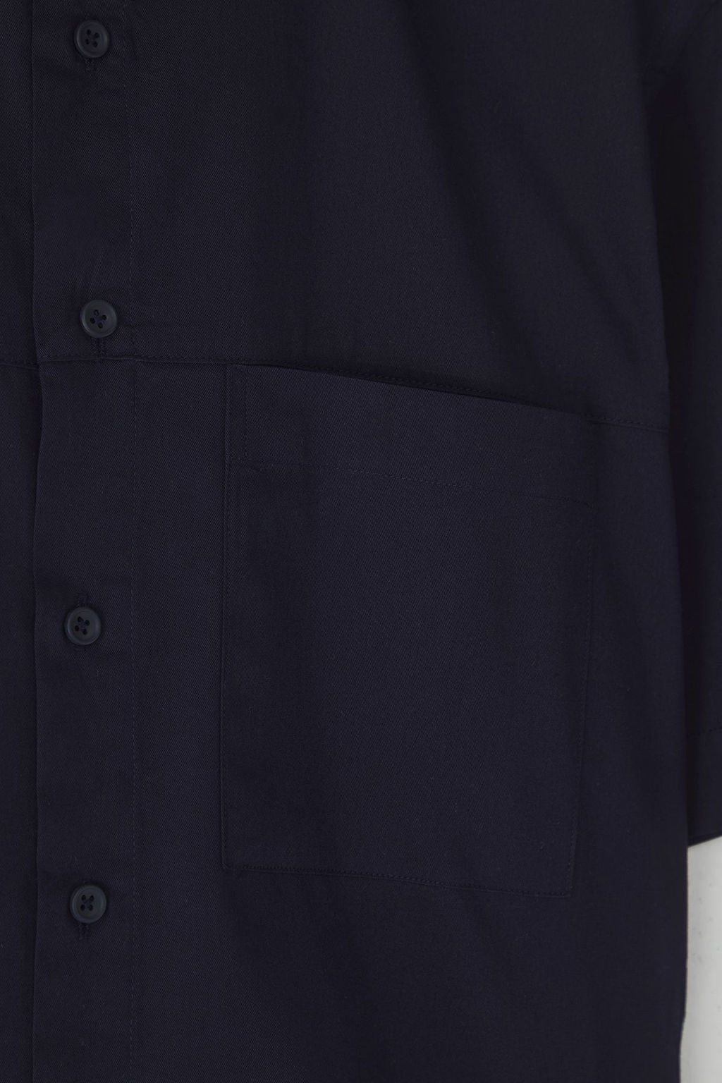 TRENDYOL MAN Lacivert Unisex Boxy Fit Poplin Yazl?k K?sa Kollu Gomlek TMNSS25GO00042 - Trendyolmilla фото 7