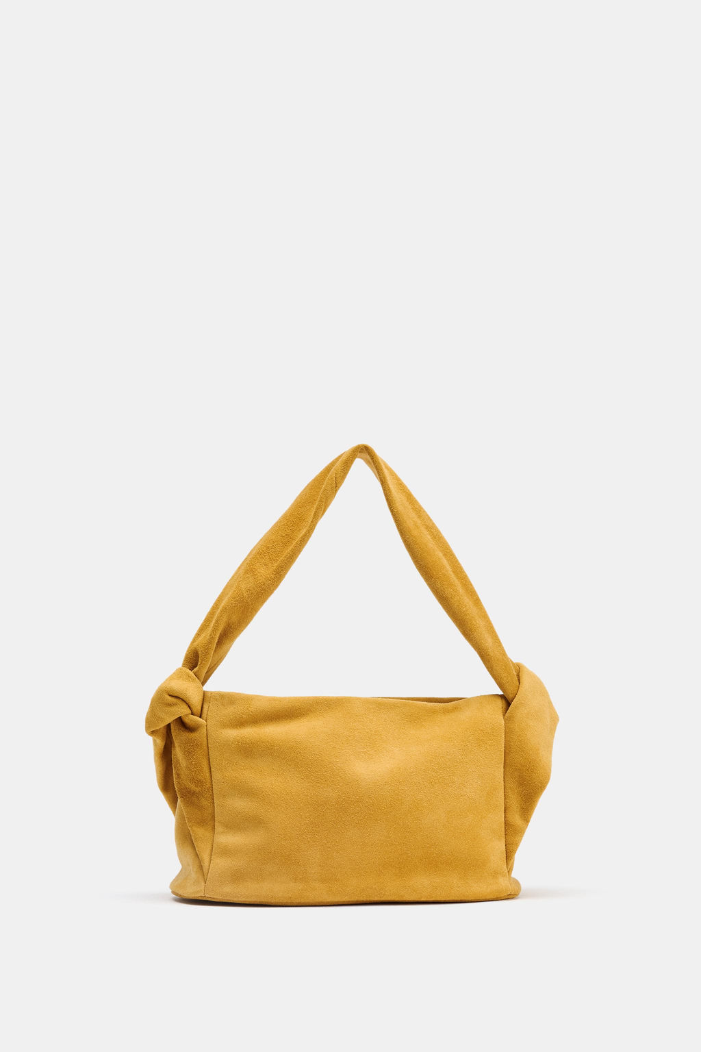 SPLIT SUEDE HANDBAG - Zara фото 10