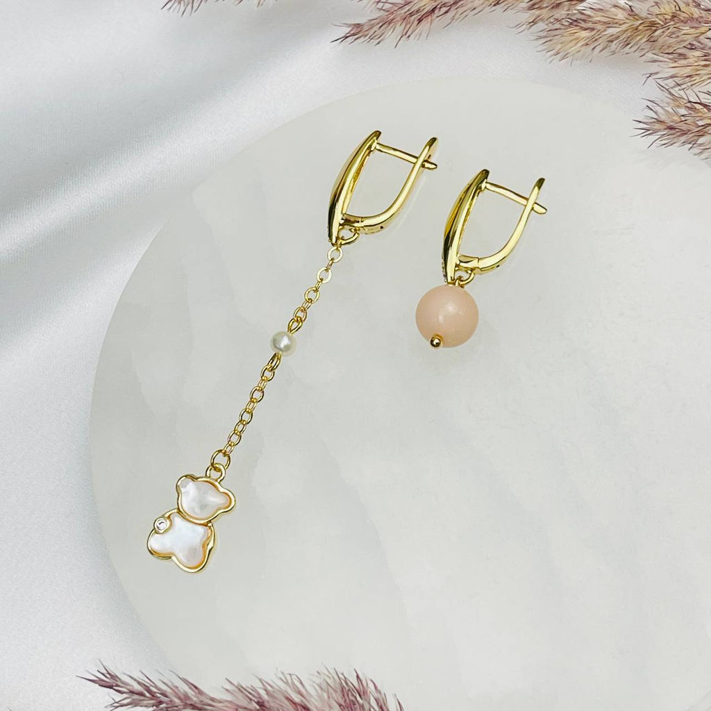 Серьги из Опала и Перламутра - Радуга самоцветов фото 2