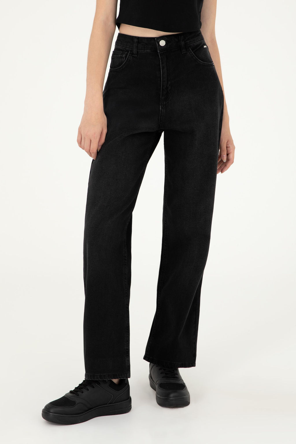 Kad_n Siyah Jean Pantolon - U.s. polo assn фото 2