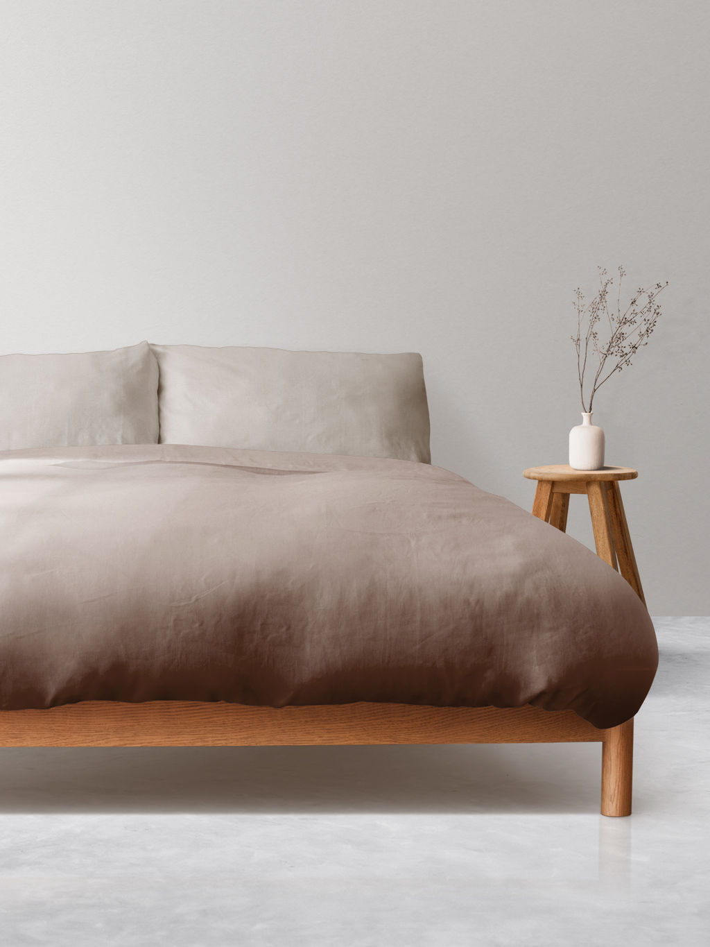 Пододеяльник поплин гладкокрашеный - Горький шоколад 180х215 - Гармония уюта фото 2