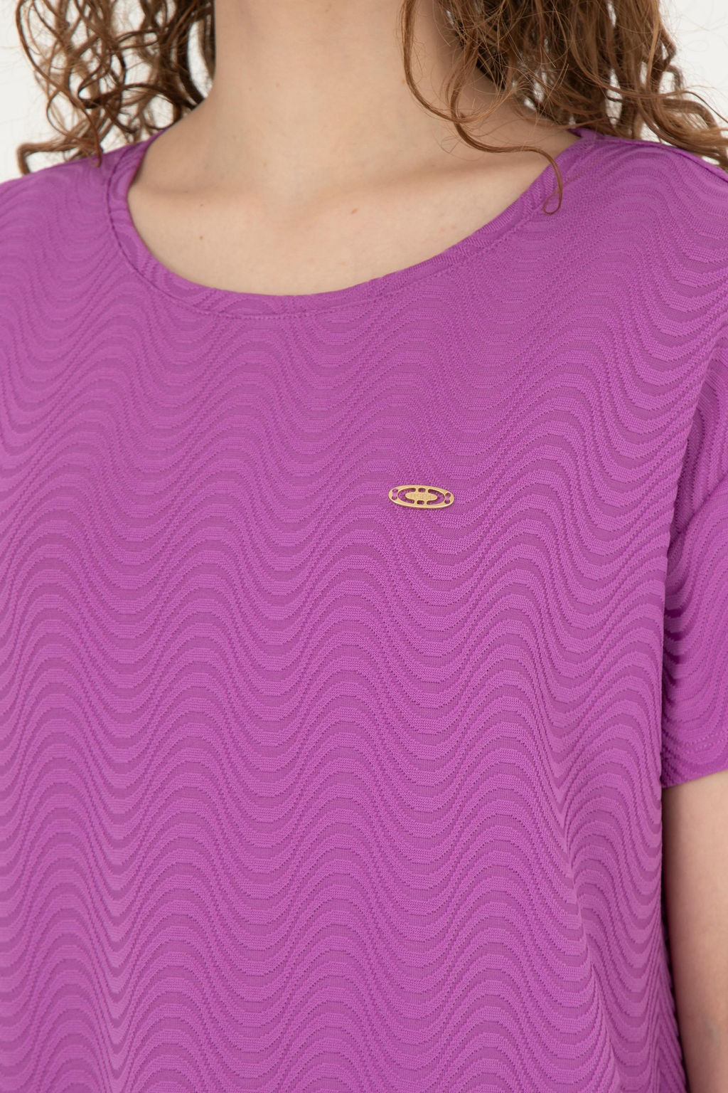 Женская фиолетовая футболка - U.s. polo assn фото 14