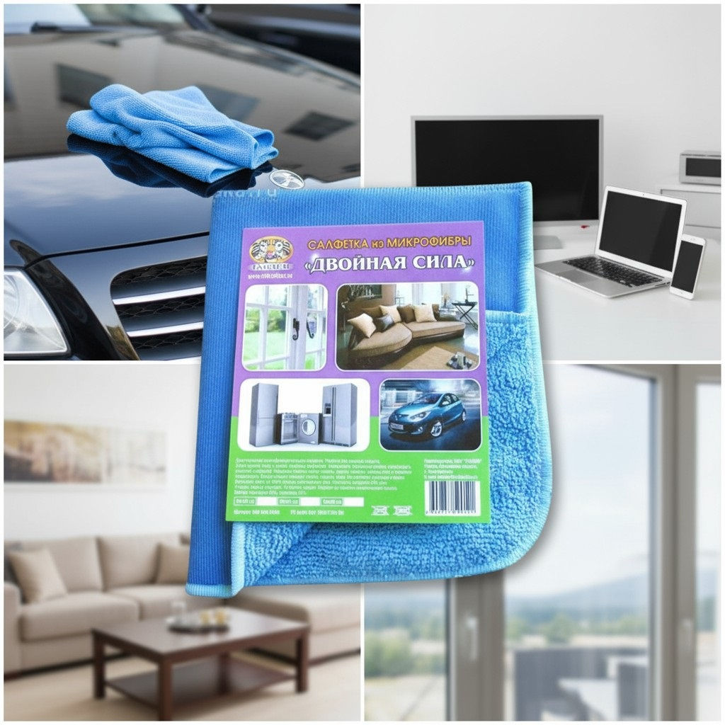 Салфетка Двойная Сила - Тандем фото 2