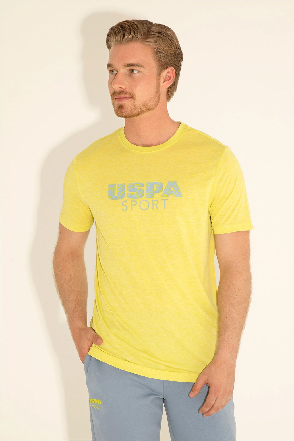 Мужская фисташково-зеленая футболка Неожиданная скидка в корзине - U.s. polo assn фото 2
