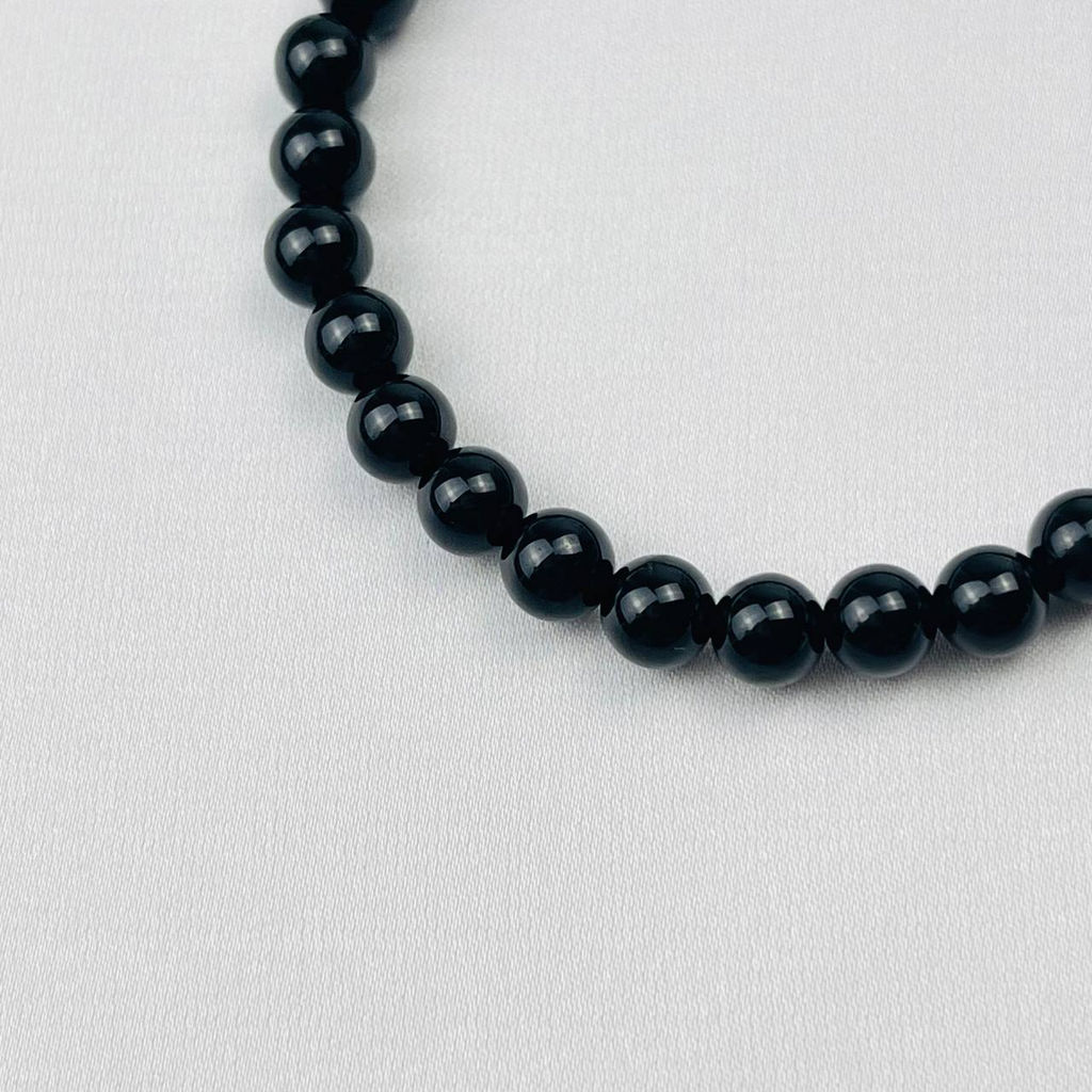 Браслет из черной Шпинели 18 см