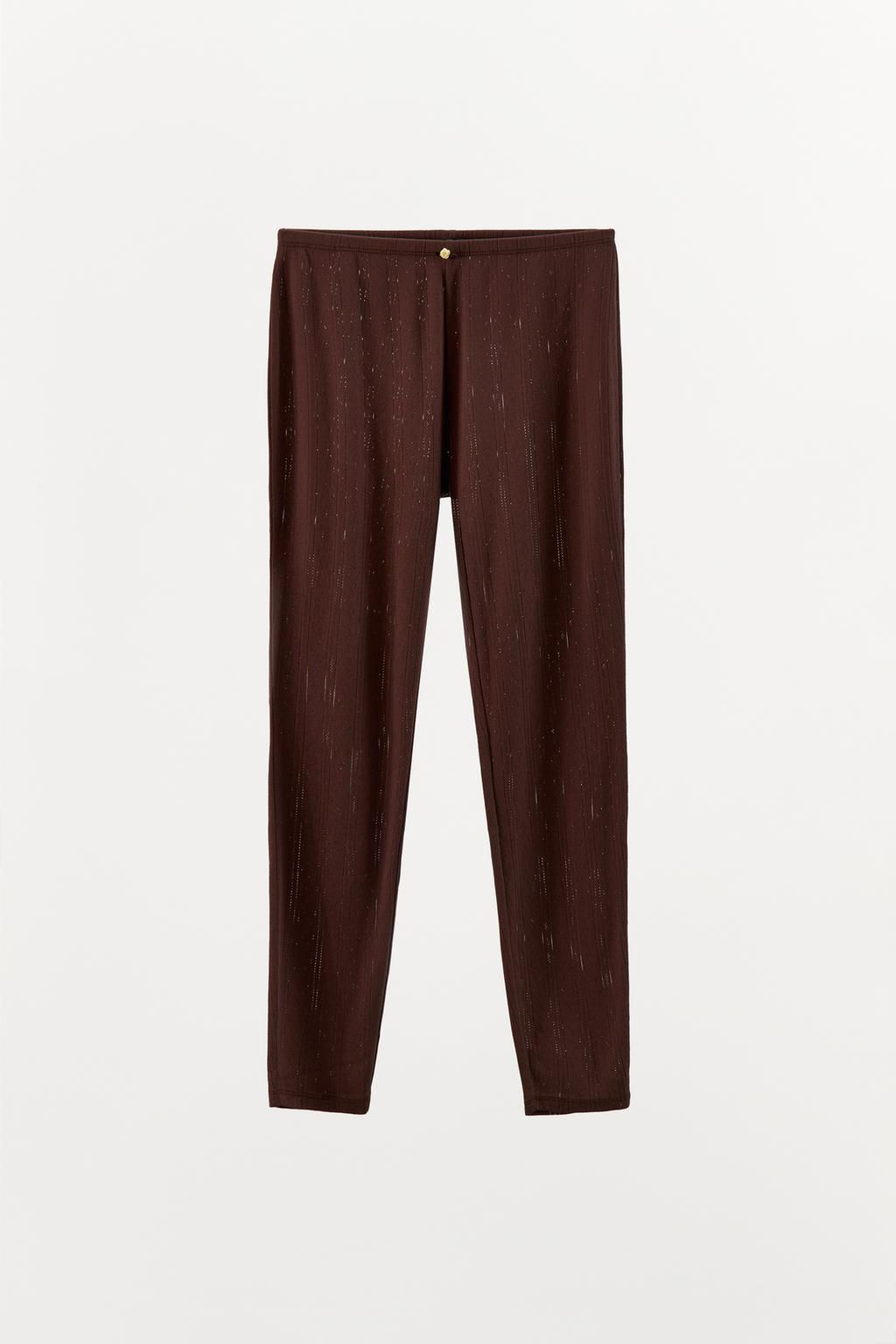 POINTELLE LEGGINGS - Zara фото 4