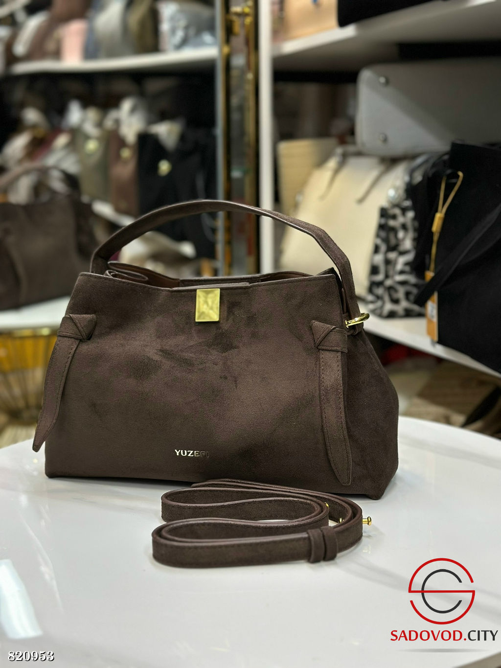 Сумка женская из замши - Bruno фото 4