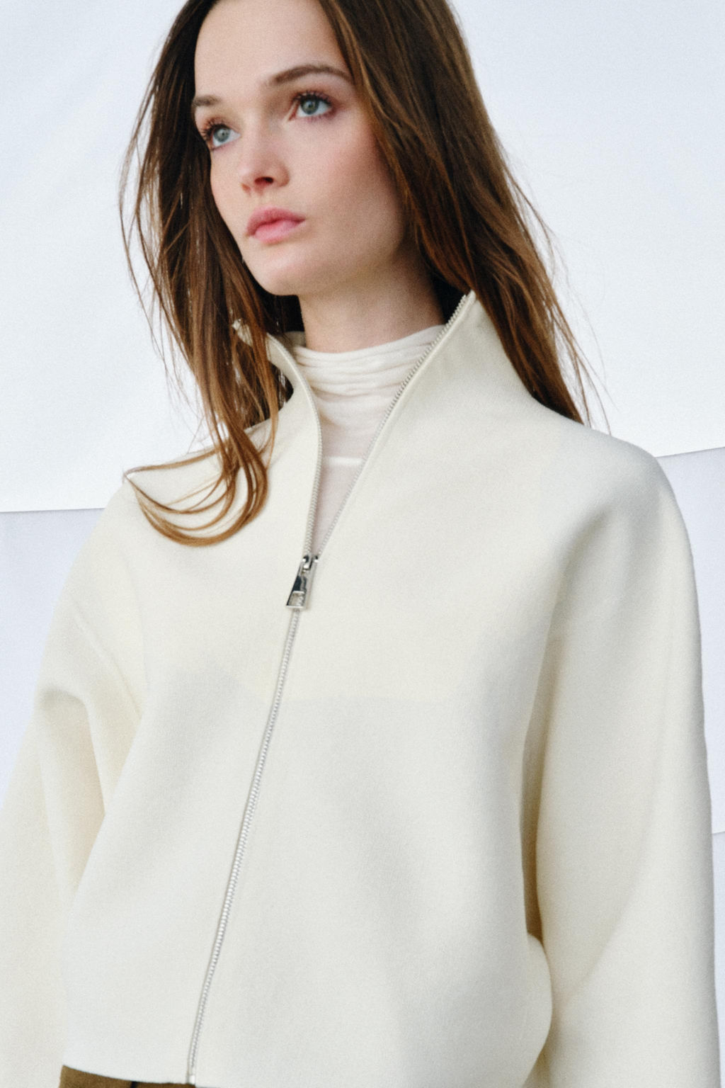 ZIP-UP KNIT CARDIGAN - Zara фото 9