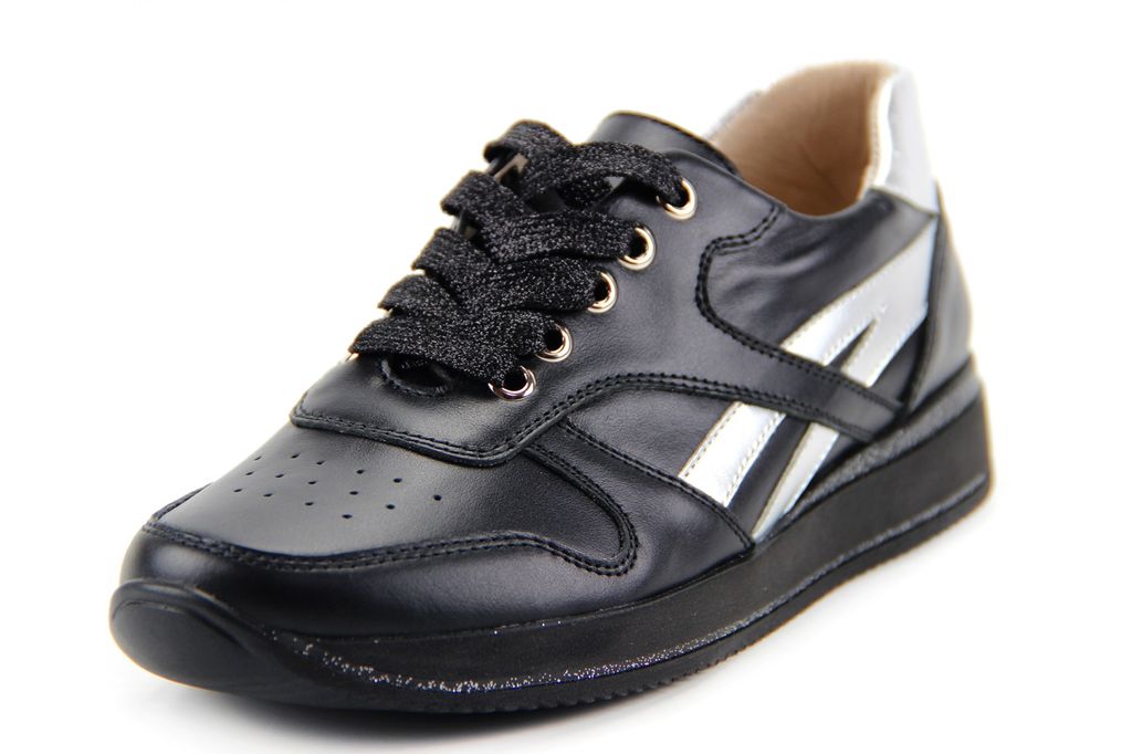 Кроссовки EDART 132.151bl.black-silver