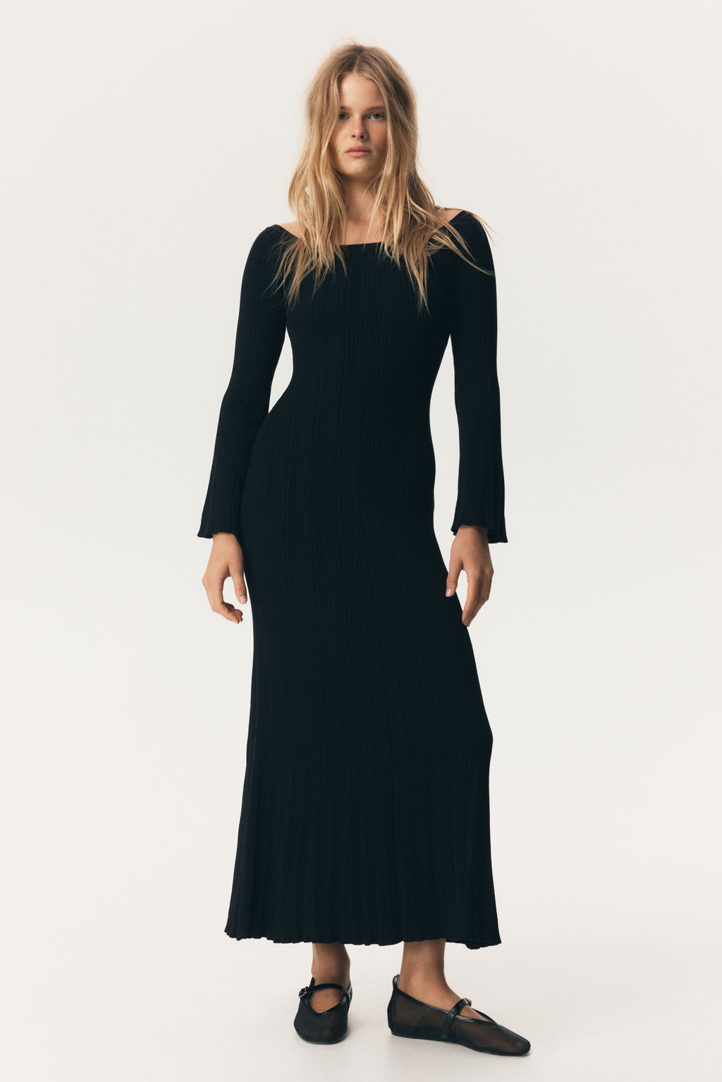 Vestido off-the-shoulder de canal? - H&m фото 5