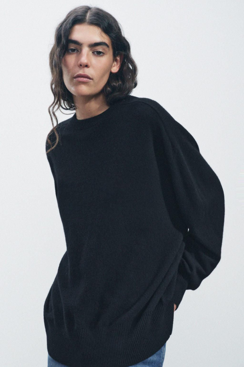 BASIC 100% WOOL SWEATER - Zara фото 11