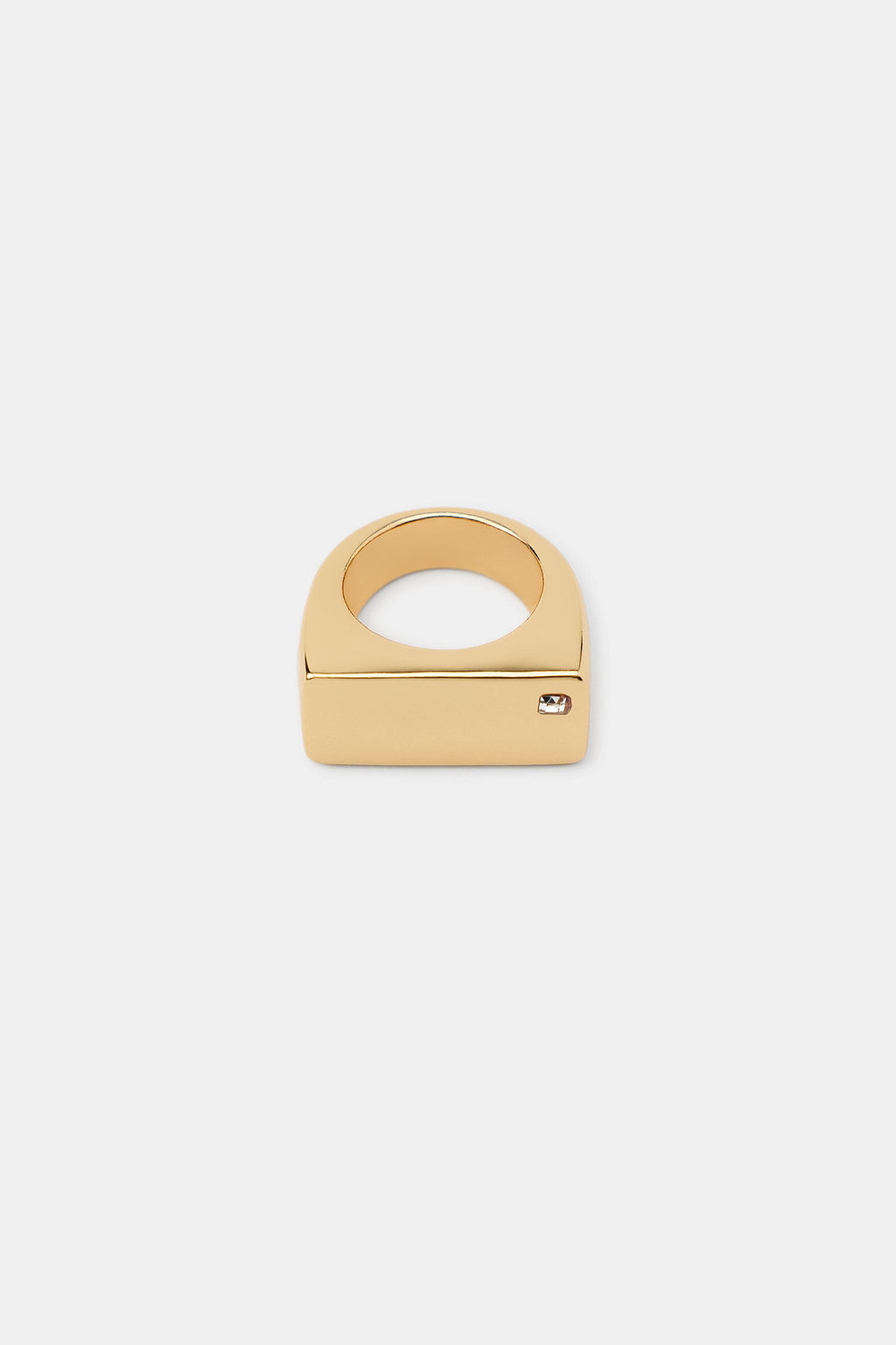 PACK OF JEWEL SIGNET RINGS - Zara фото 4