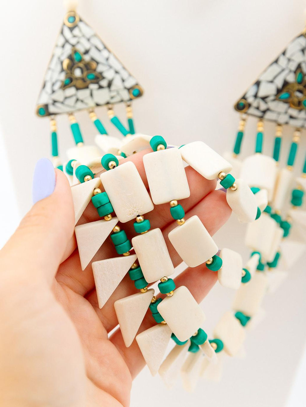 Украшение колье К-403 - Ганг фото 3