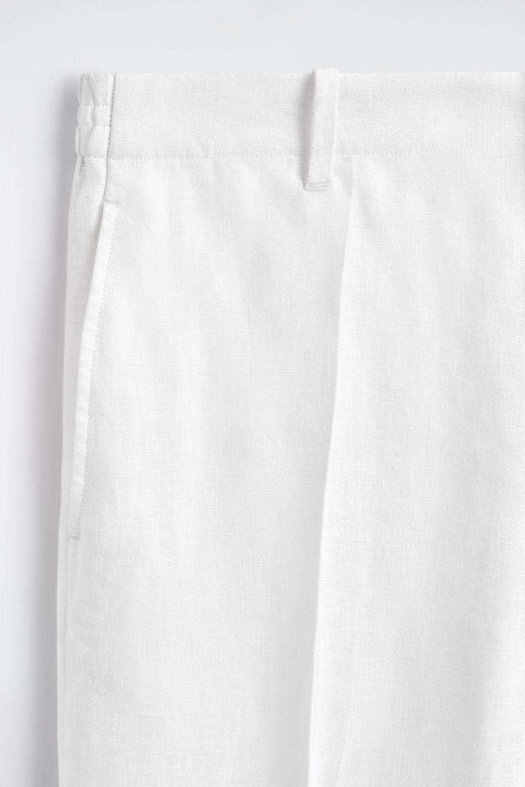PANTAL?N DE LINO RELAXED FIT STRAIGHT LEG - H&m фото 6