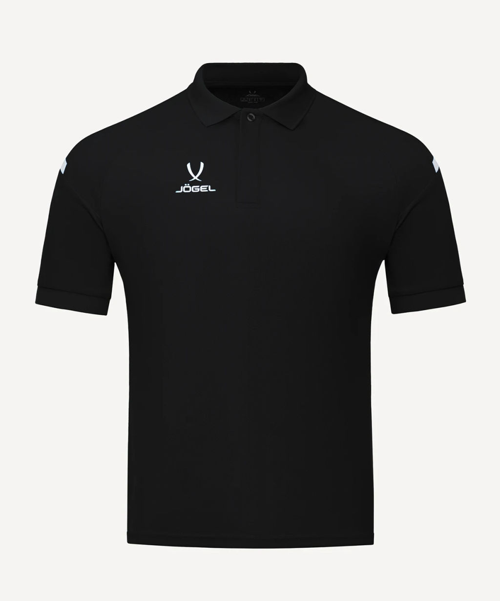 Поло JOGEL CAMP 2 Poly Polo, черный  фото 2
