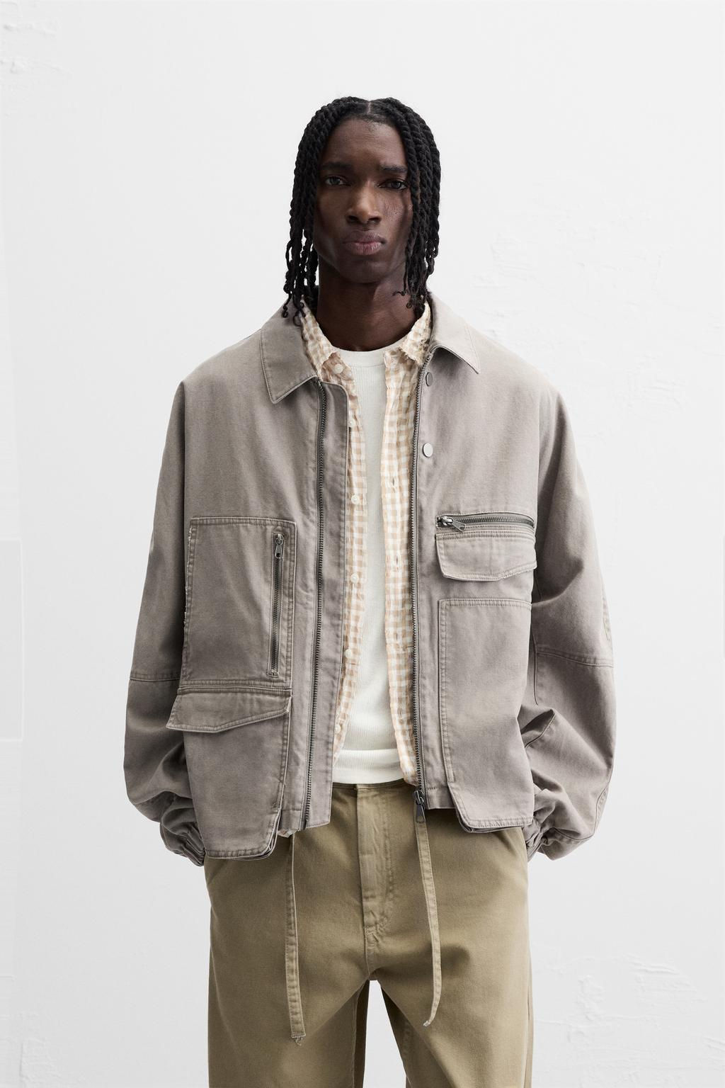 UTILITY JACKET WITH POCKETS - Zara фото 2