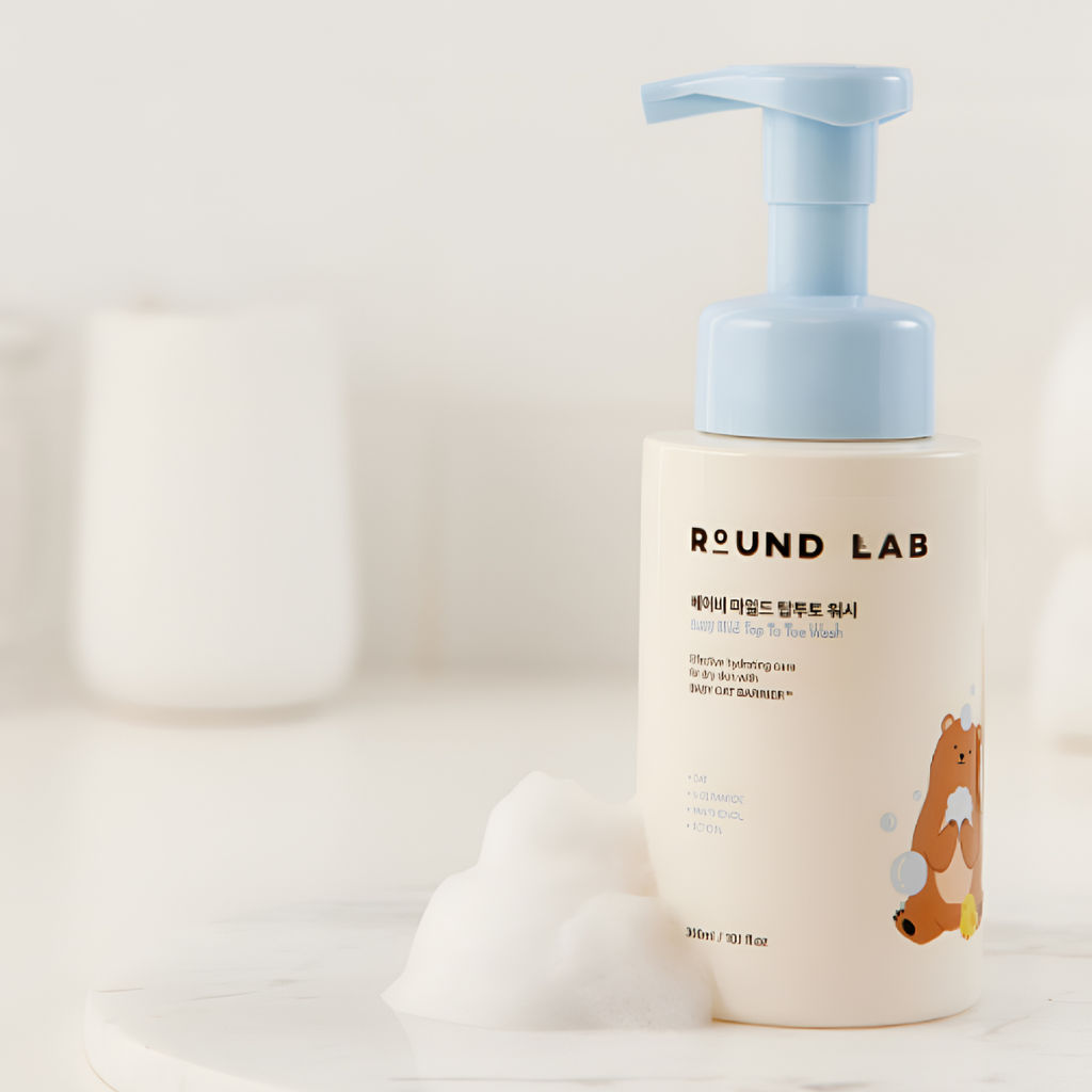 ROUND LAB Детская очищающая пенка от макушки до пяток / Baby Mild Top To Toe Wash, 300 мл