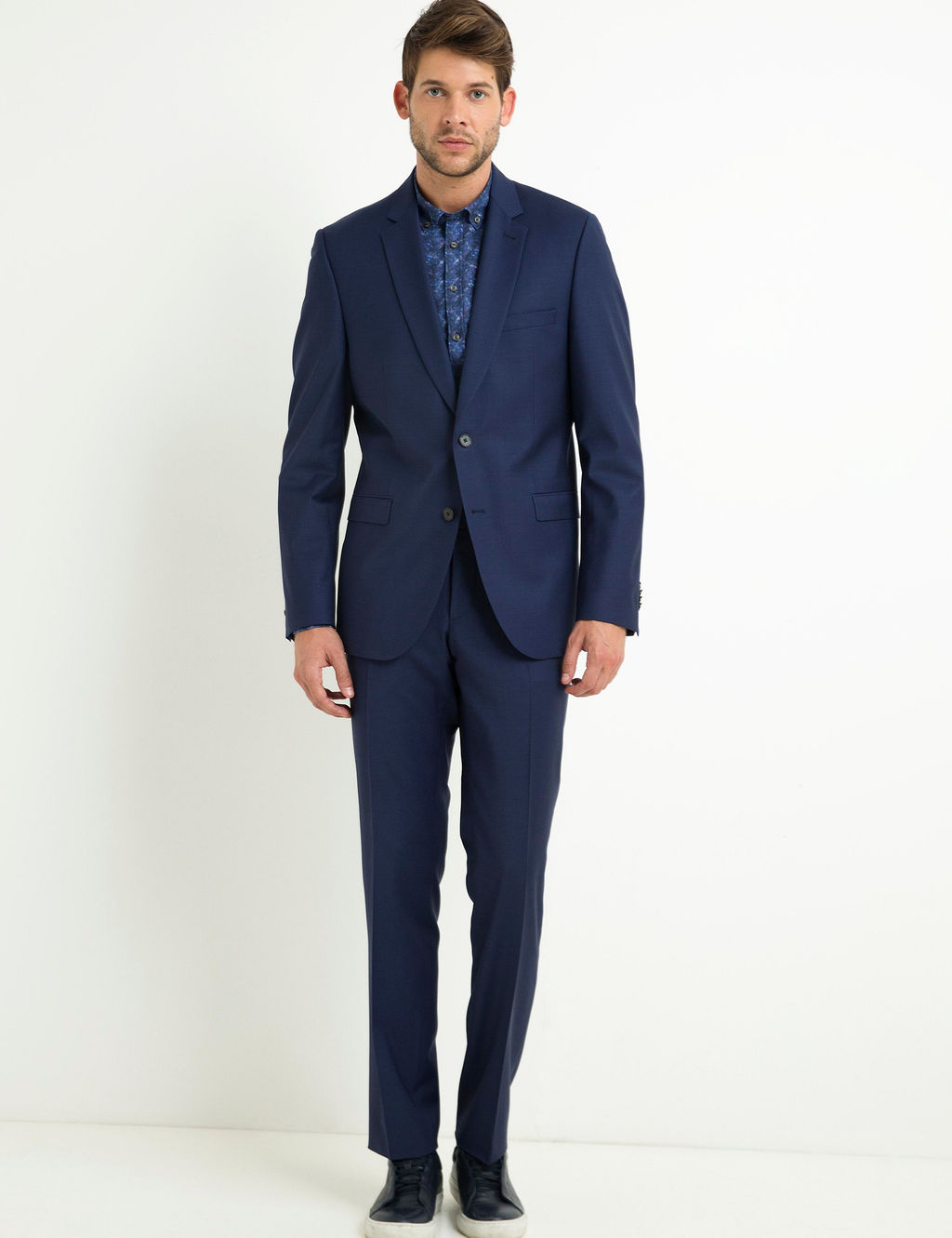 Узкая куртка цвета индиго - Cacharel фото 6