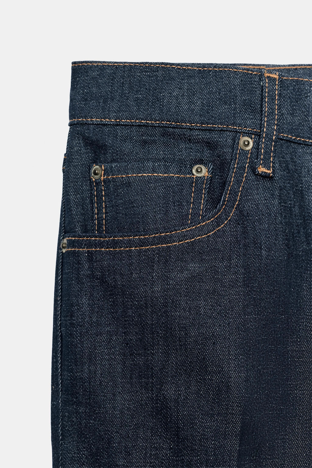 JEANS ZW COLLECTION BOOTCUT TIRO MEDIO / Azul medio - Zara фото 9