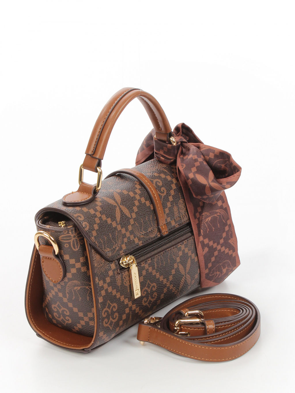 LACCOMA сумка АС153-Россия-шоколад эко кожа