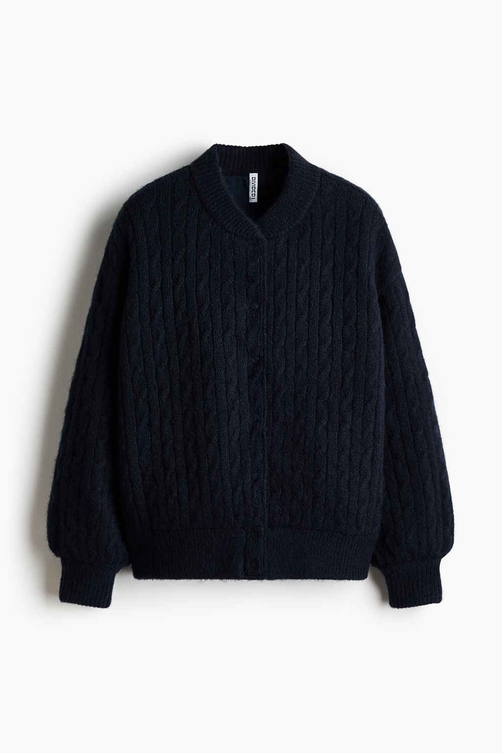 Chaqueta bomber en punto trenzado - H&m фото 2