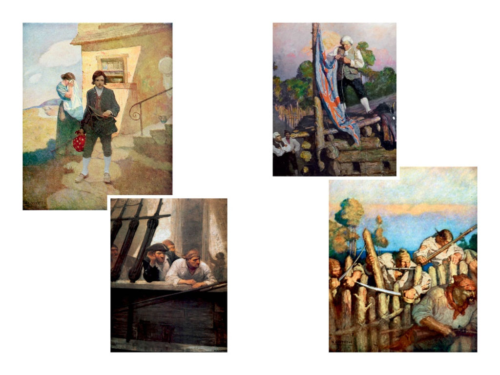 Остров Сокровищ. Черная стрела. Похищенный. Катриона (с илл.). Стивенсон Р.Л. - Азбука фото 4