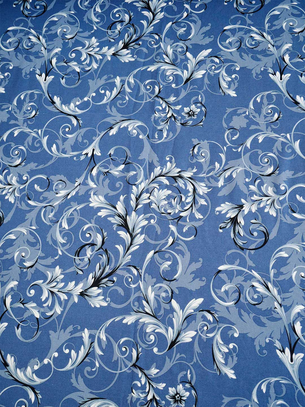 Простыня поплин - Валенсия, цвет сине-сиреневый 220x240